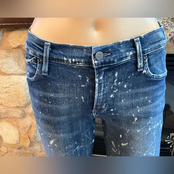 Citizen of Humanity Avedon skinny splattered jeans 29 - Picture 2 of 15